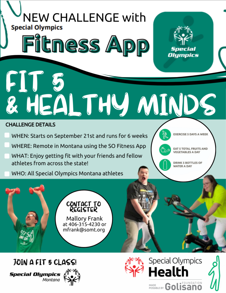 Fit 5 So Fitness App Flyer